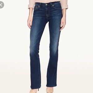 Gap ultra low flare jeans with stretch